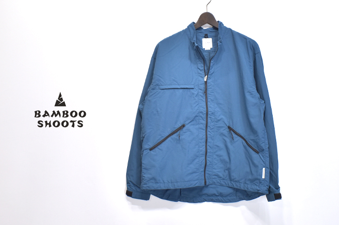 BAMBOO SHOOTS CYCLING WIND JACKET w/PACKABLE
