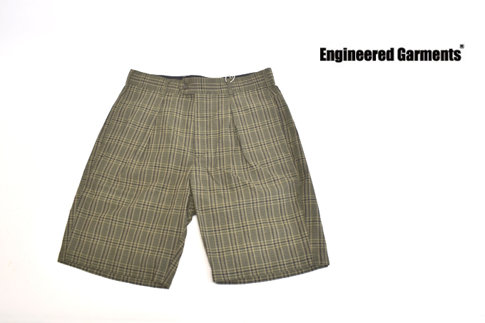 ENGINEERED GARMENTS Sunset Short - Cotton Madras Check