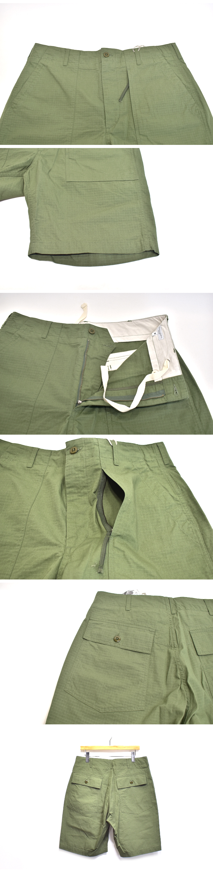 ENGINEERED GARMENTS Fatigue Short - Cotton Ripstop