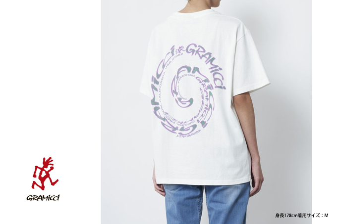 Gramicci SWIRL TEE