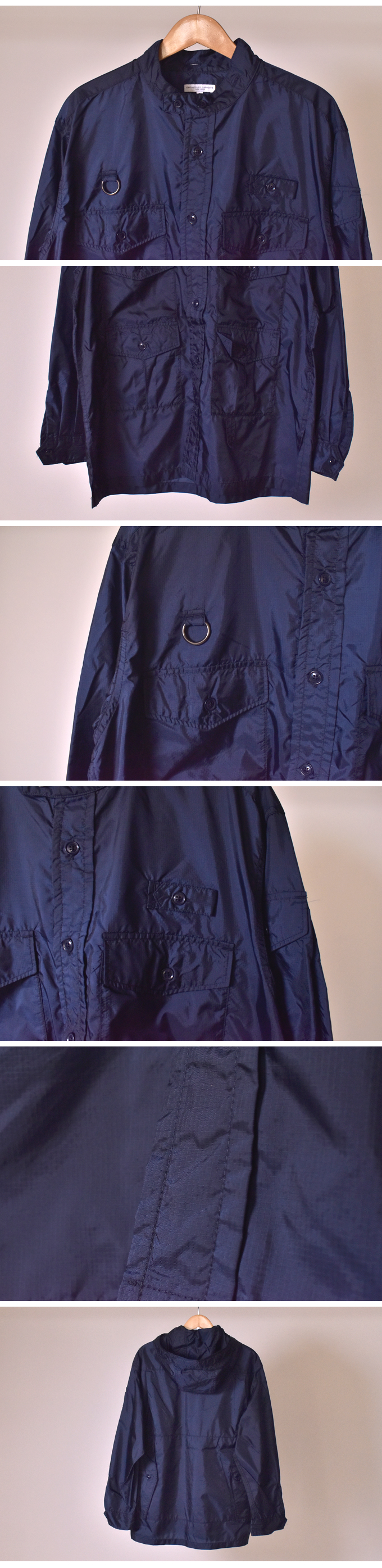 ENGINEERED GARMENTS FISHING OVER SHIRT - NYLON RIPSTOP