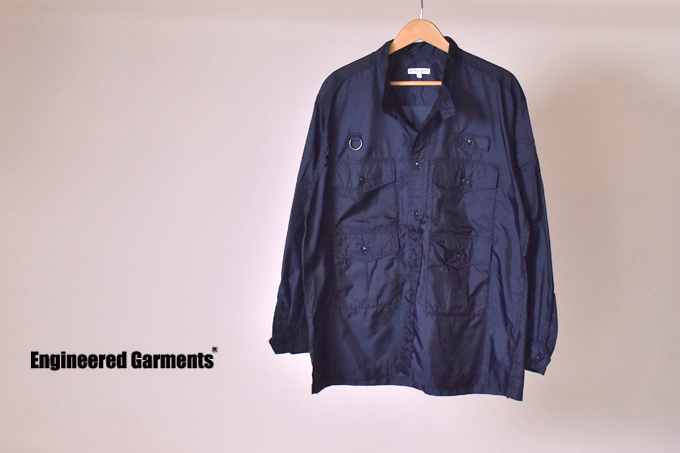 ENGINEERED GARMENTS FISHING OVER SHIRT - NYLON RIPSTOP