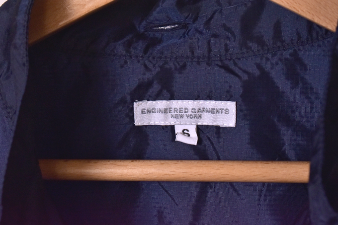 ENGINEERED GARMENTS FISHING OVER SHIRT - NYLON RIPSTOP