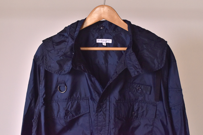 ENGINEERED GARMENTS FISHING OVER SHIRT - NYLON RIPSTOP