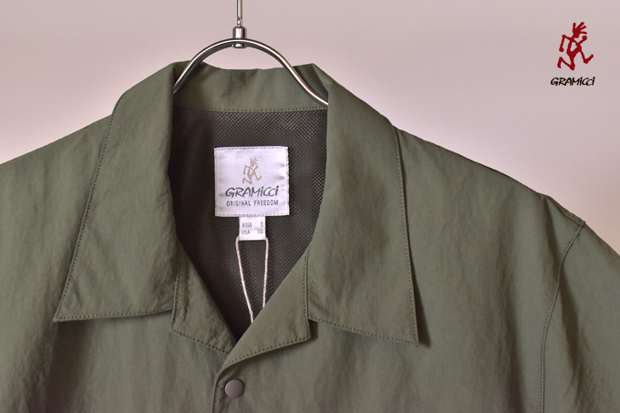 Gramicci NYLON CAMP SHIRT