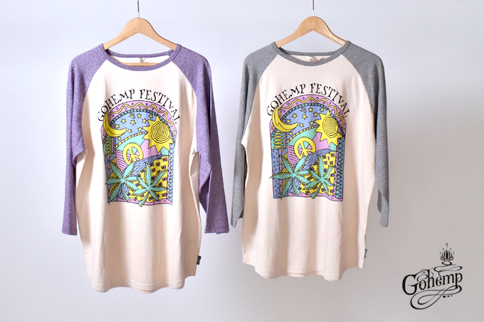 GOHEMP FANTASIC FES BASEBALL TEE