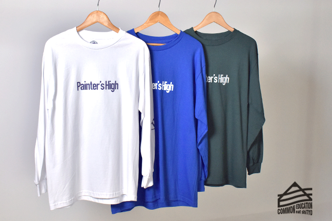 COMMON EDUCATION L/S TEE “painter’s high”