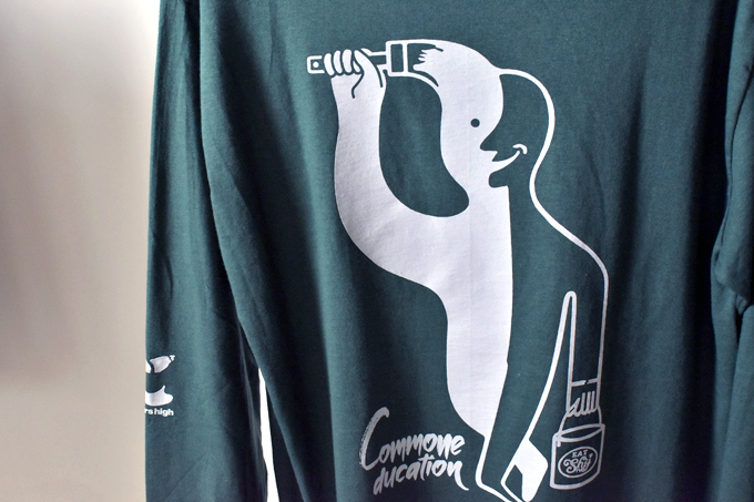 COMMON EDUCATION L/S TEE “painter’s high”