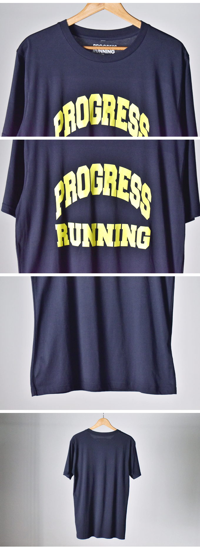 PROGRESS RUNNING CLUB VARSITY T SHIRT