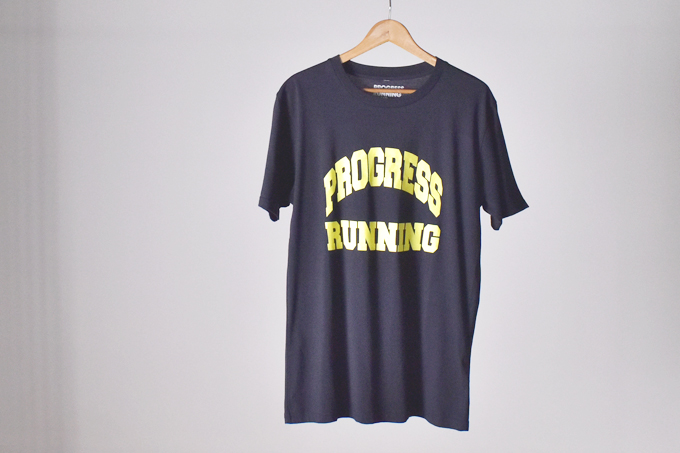 PROGRESS RUNNING CLUB VARSITY T SHIRT