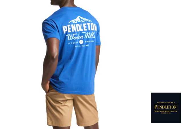 PENDLETON べースキャンプグラフィックTシャツ