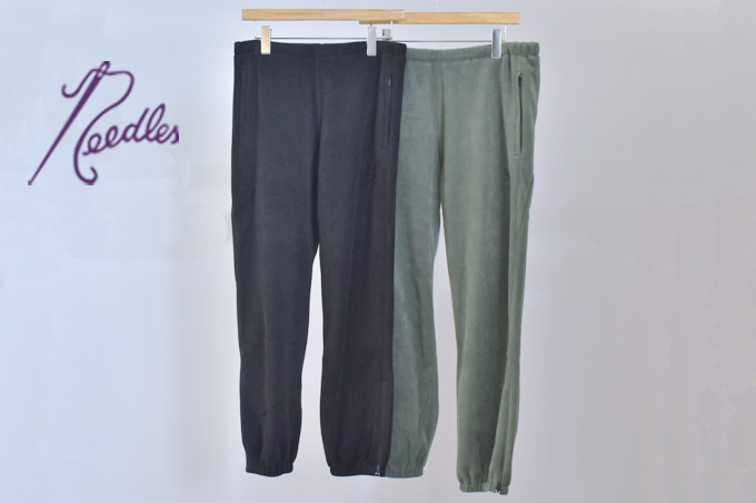 Needles ZIPPED SWEAT PANT - POLY FLEECE