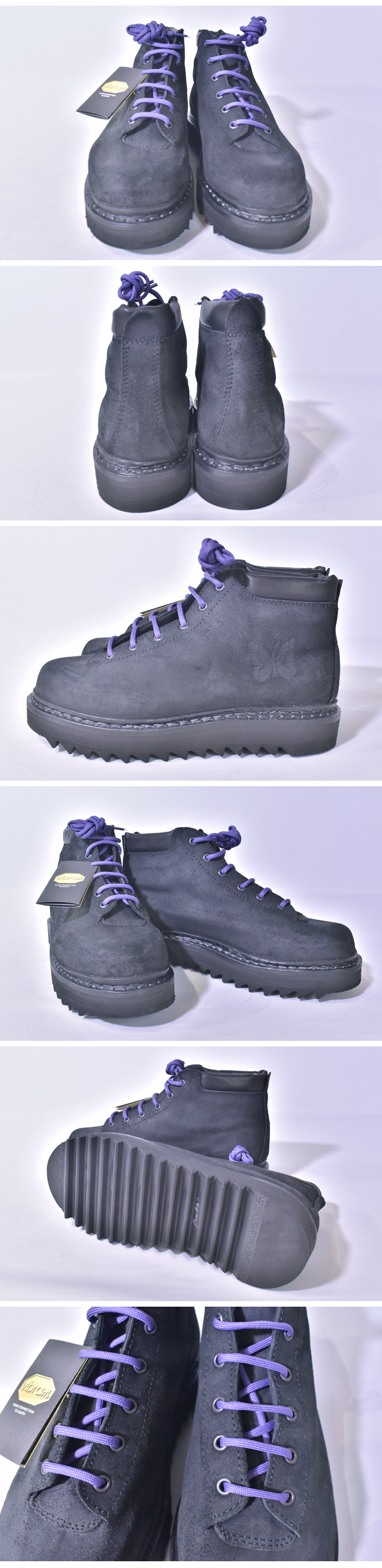 MOUNTAIN BOOT   WAXED SUEDE / Black   Needlesニードルズ 通販