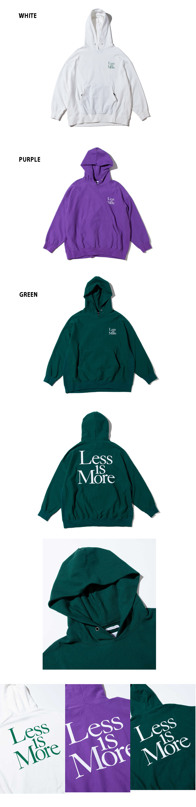 F/CE BACK LOGO HOODIE