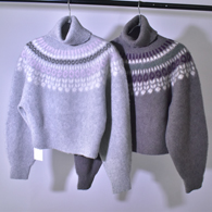 Rhodolirion BRUSHED LOPI TURTLE NECK SWEATER　【返品・交換不可】 