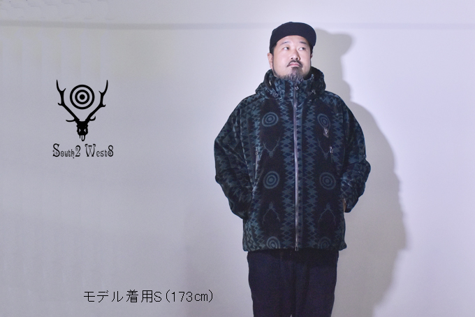 South2 West8 WEATHER EFFECT JACKET - VELVET JQ. / SKULL & TARGET