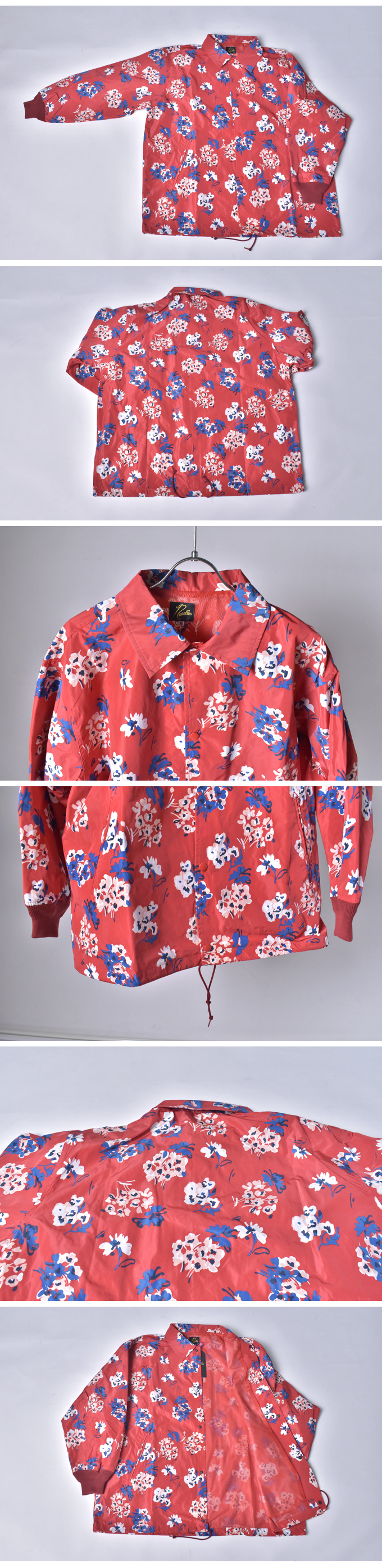 Needles COACH JACKET - POLY TAFFETA / FLORAL PRINTED