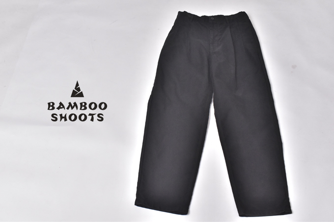 BAMBOO SHOOTS 〈is-ness〉×〈BAMBOO SHOOTS〉WORK PANTS - MOLESKIN
