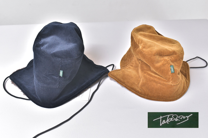 TAKE＆SONS CORDUROY EAR FLAP BUCKET