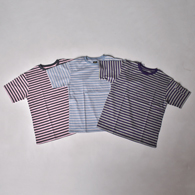 Needles S/S CREW NECK TEE - COTTON STRIPE JERSEY