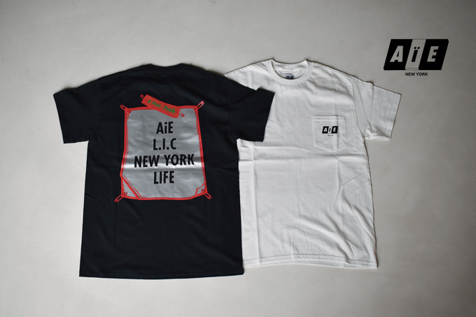 AIE S/S POCKET TEE - POST PUNK  