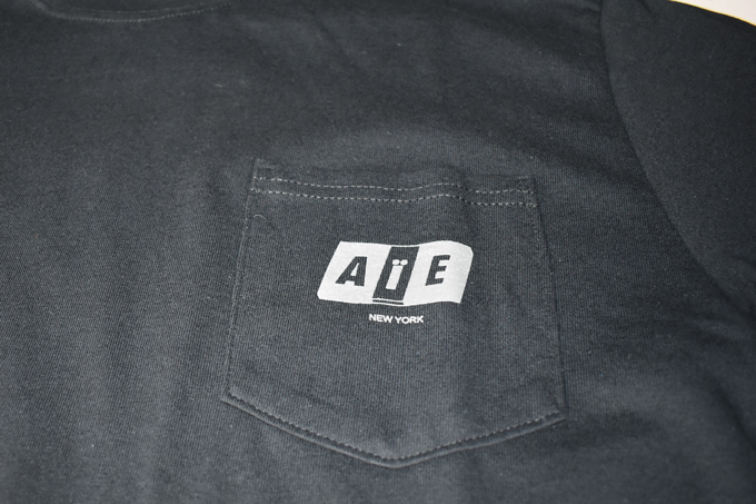 AIE S/S POCKET TEE - POST PUNK  