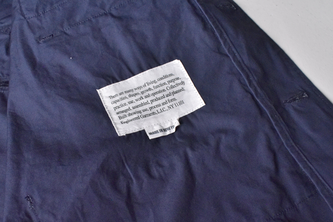 EXPLORER SHIRT JACKET COTTON DURACLOTH POPLIN / 2 color