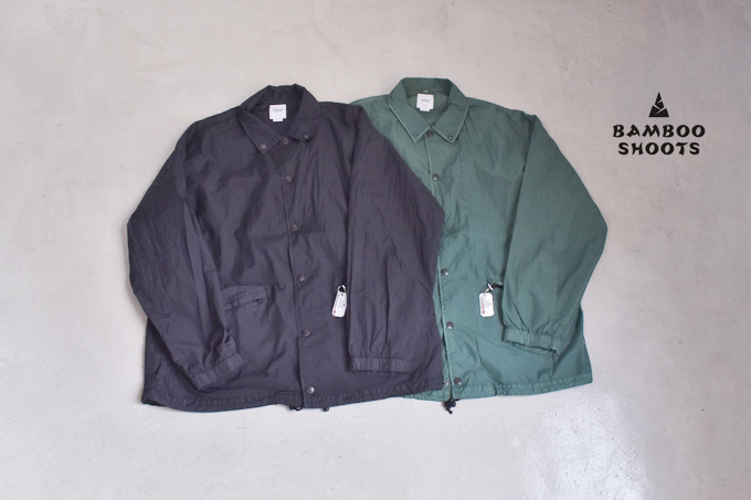 BAMBOO SHOOTS OVER DYED COACH JACKET