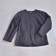 TAKE＆SONS RIP NOCOLLAR JACKET