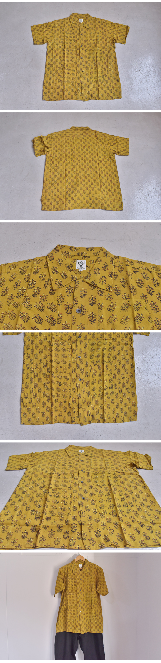 South2 West8 S/S 6 POCKET SHIRT - BATIK PT.