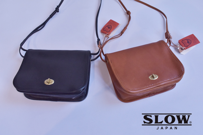 Slow bono -flapwidth shoulder bag-