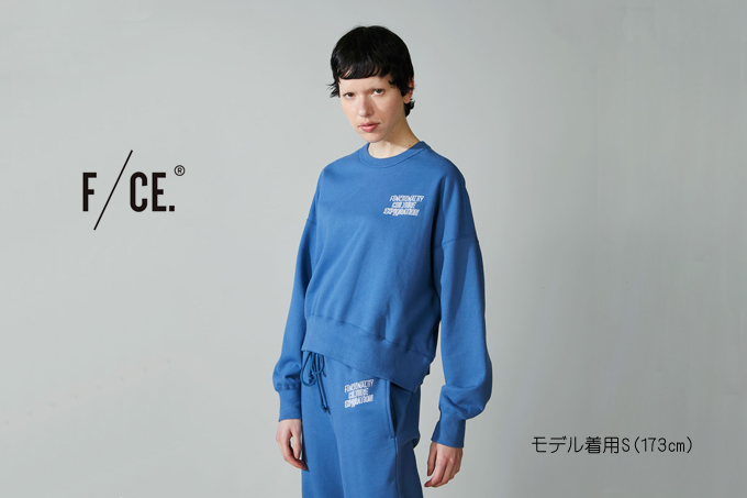 F/CE EMBROIDERY SWEAT L/S