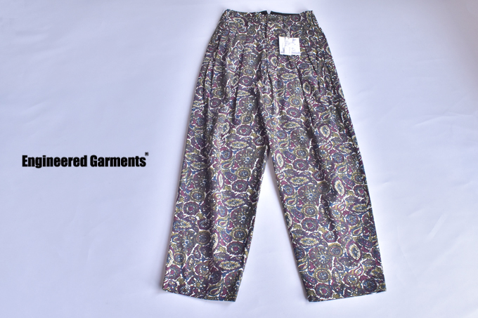 ENGINEERED GARMENTS BONTAN PANT - COTTON BATIK