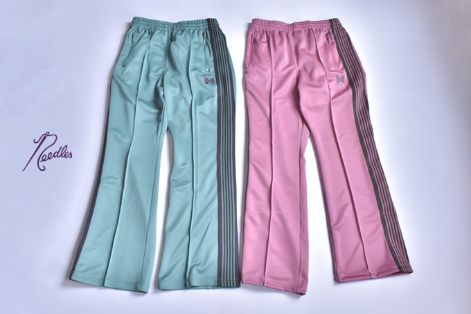 BOOT-CUT TRACK PANT - POLY SMOOTH / 2 color