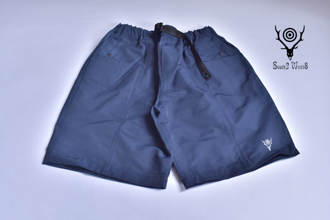BELTED C.S. SHORT - C/N GROSGRAIN / Navy | South2 West8（サウスツー ウエストエイト） 通販  正規取扱店 ボトムス