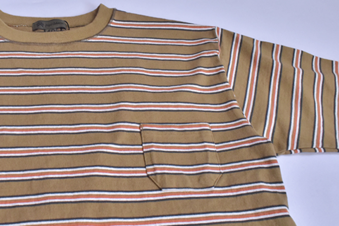 Nigel Cabourn BORDER S/S TEE SHIRT