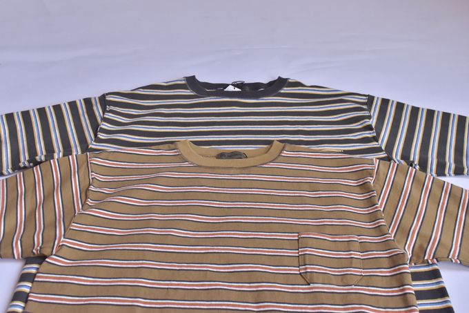 Nigel Cabourn BORDER S/S TEE SHIRT