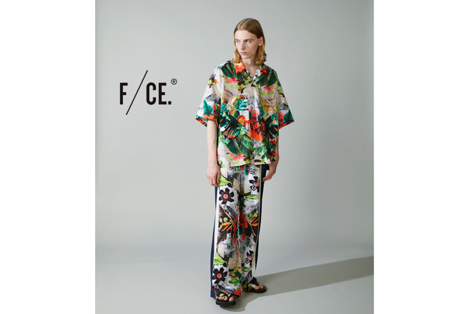 F/CE FLOWER LOOSE PANTS