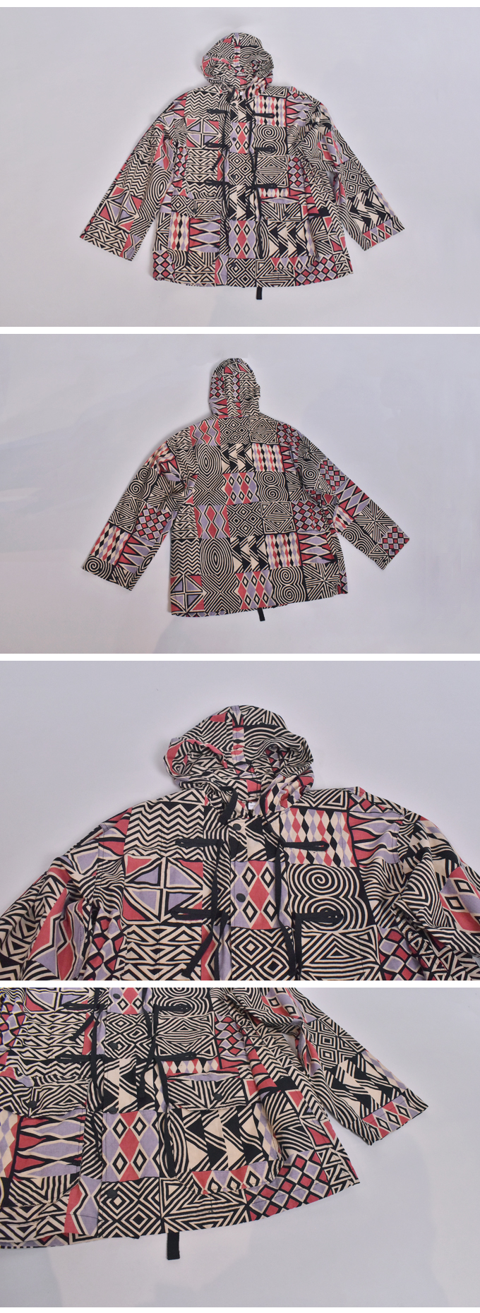 ENGINEERED GARMENTS LT PARKA - AFRICAN PRINT