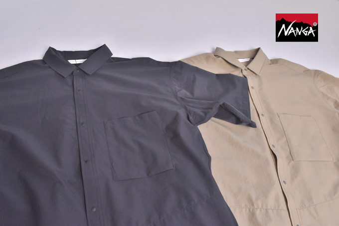 Nanga AIR CLOTH COMFY S/S SHIRT