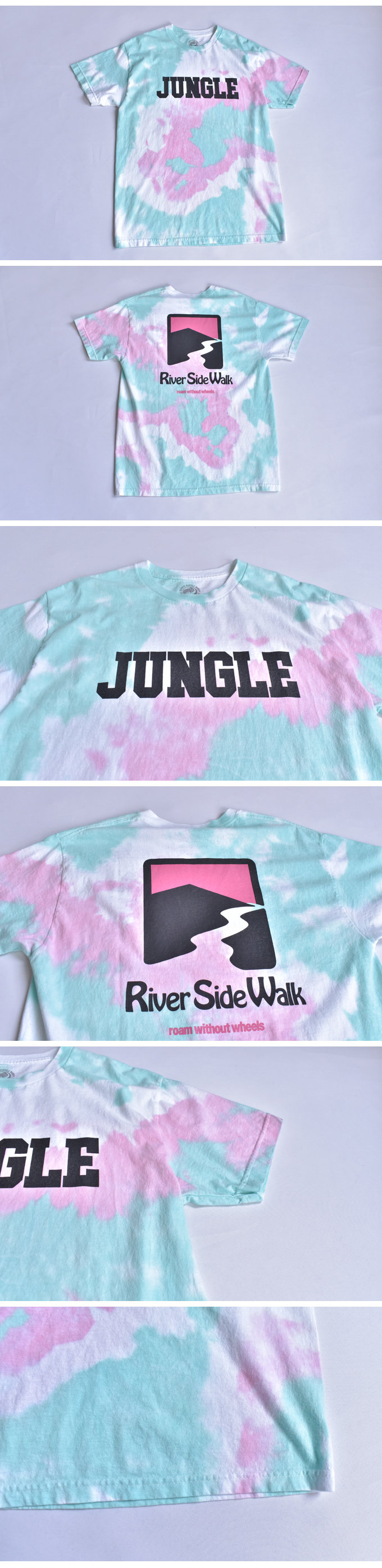 COMMON EDUCATION  S/S TIE DYE TEE ”JUNGLE”