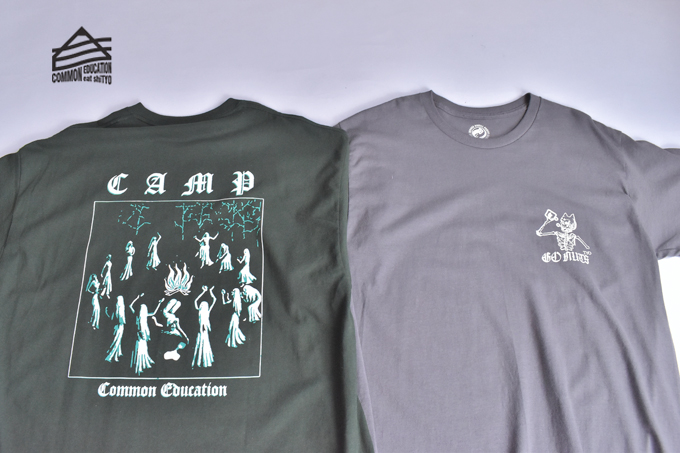 COMMON EDUCATION  S/S TEE ”CAMP”