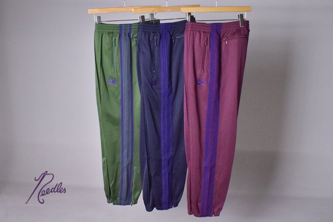 ZIPPED TRACK PANT - POLY SMOOTH / 3 color