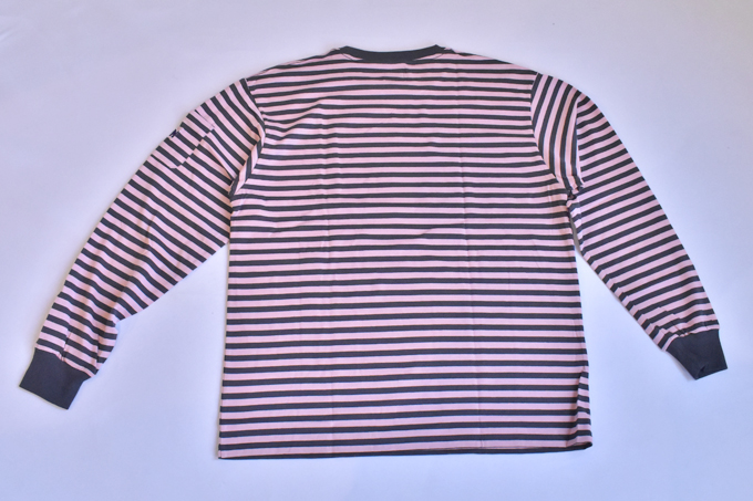 Needles L/S CREW NECK TEE - STRIPE JERSEY