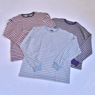 Needles L/S CREW NECK TEE - STRIPE JERSEY