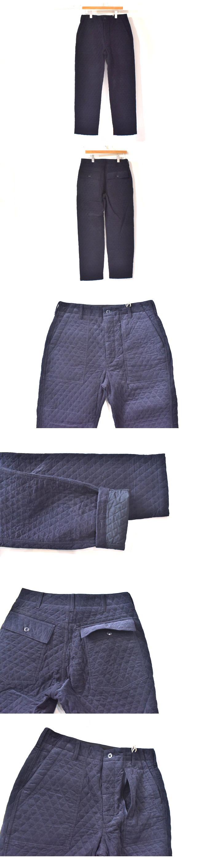 ENGINEERED GARMENTS FATIGUE PANT - CP QUILTED CORDUROY