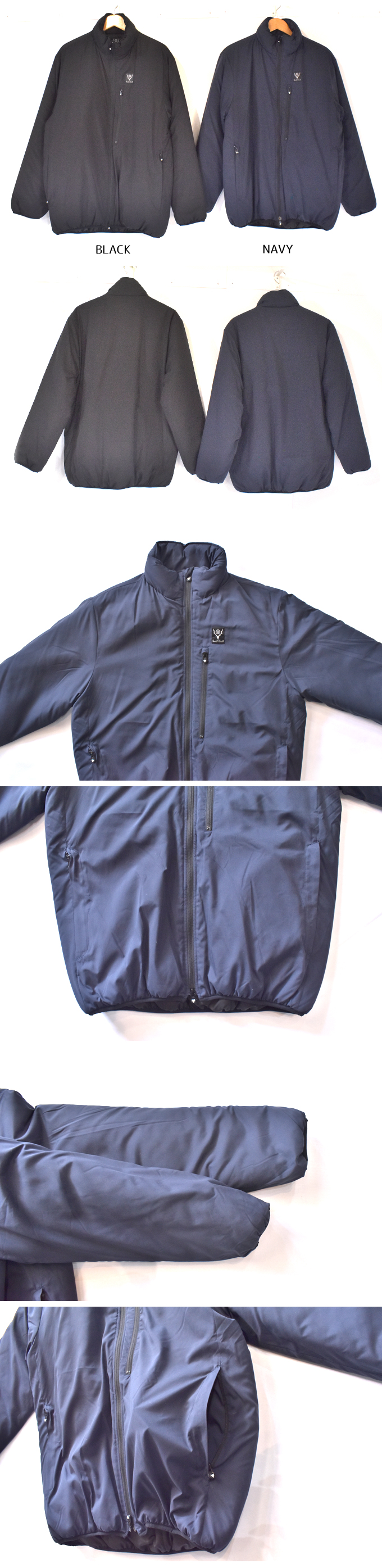 South2 West8 Insulator Jacket -poly Peach Skin