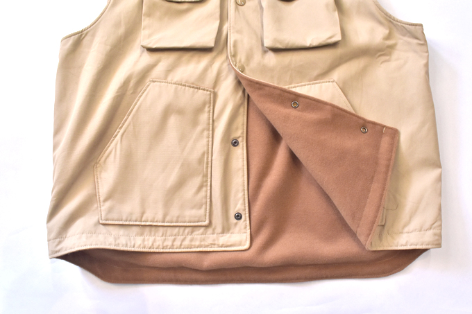 ENGINEERED GARMENTS FIELD VEST - PC POPLIN