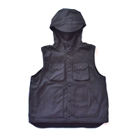 ENGINEERED GARMENTS FIELD VEST - PC POPLIN