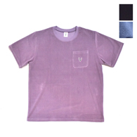 South2 West8 S/S ROUND POCKET TEE - C/PE PILE